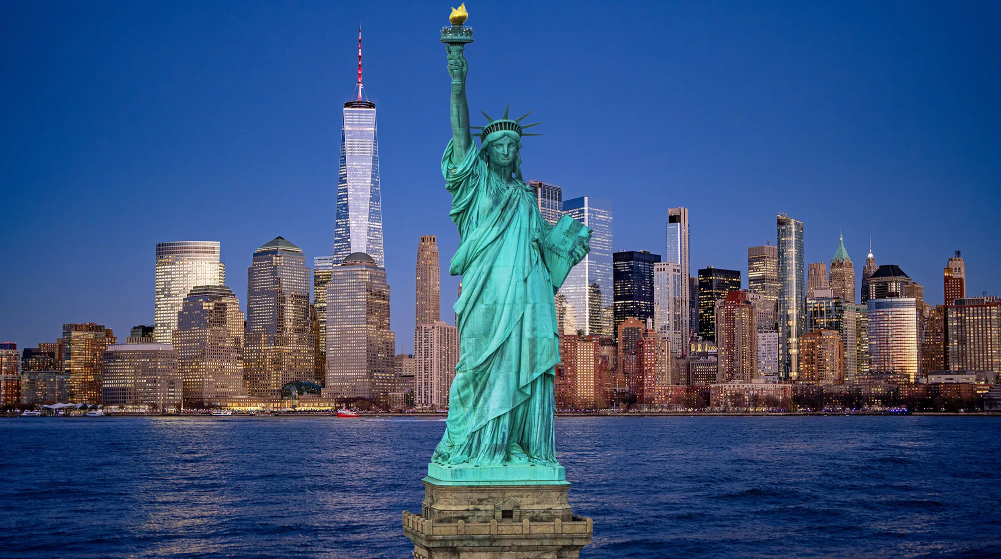 United States cityscape